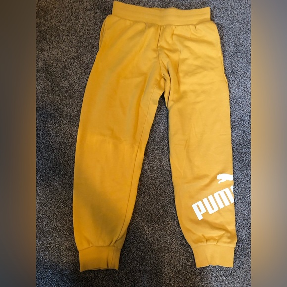 PUMA Yellow Track-pants - Picture 2 of 4